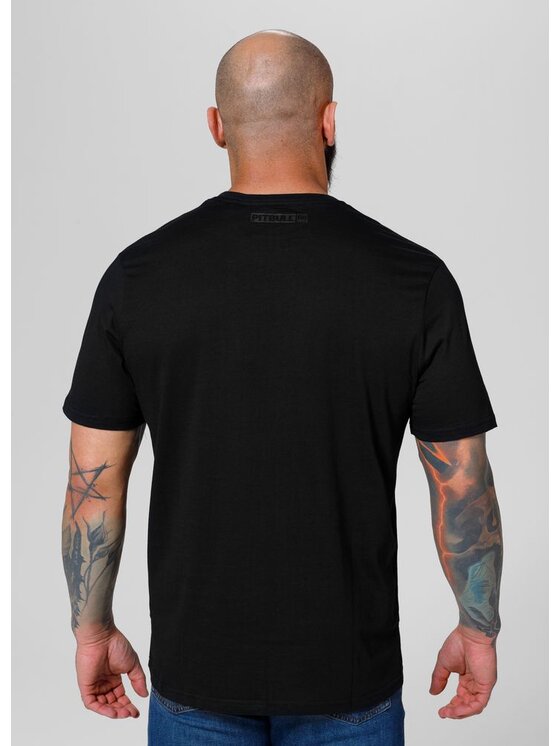 PITBULL PITBULL T-Shirt AUTOMATIC Czarny Regular Fit