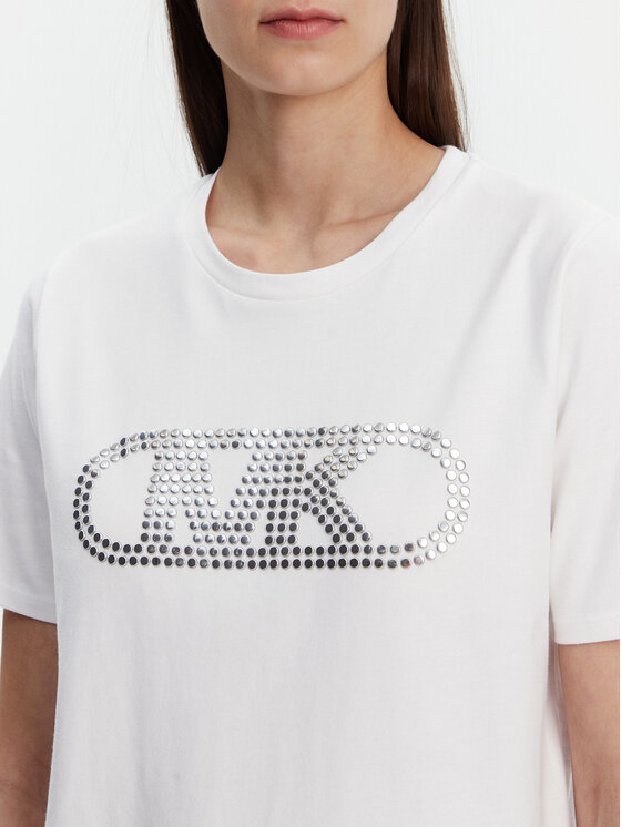 MICHAEL Michael Kors MICHAEL Michael Kors T-Shirt MS551SC2ZU Λευκό Regular Fit