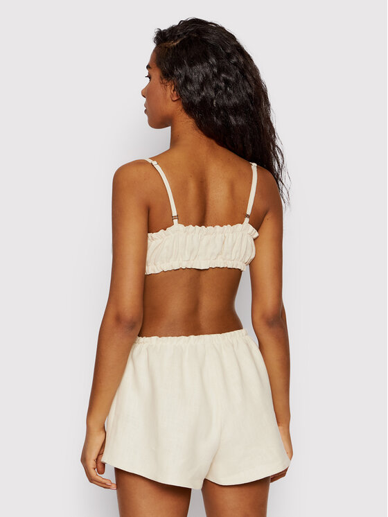 Undress Code Undress Code Μπικίνι πάνω μέρος Beach Lovers 433 Μπεζ