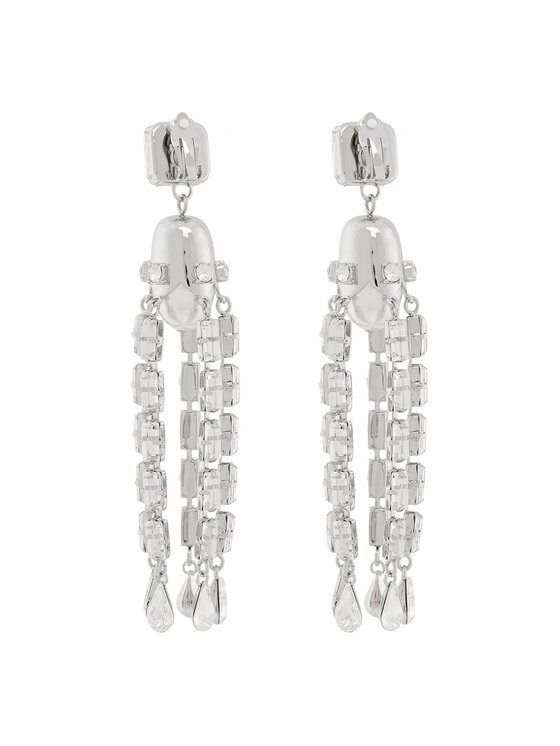 Weekend Max Mara Weekend Max Mara Uhani na zaponko Callas 2525756095650 Srebrna