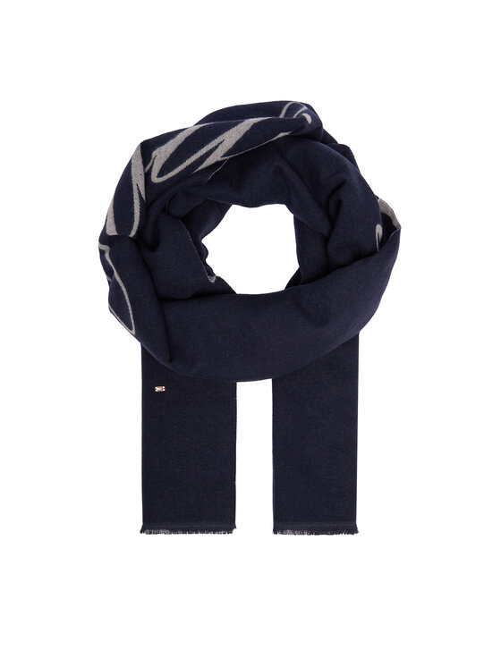 Tommy Hilfiger Tommy Hilfiger Шарф Logo AW0AW17352 Cиній
