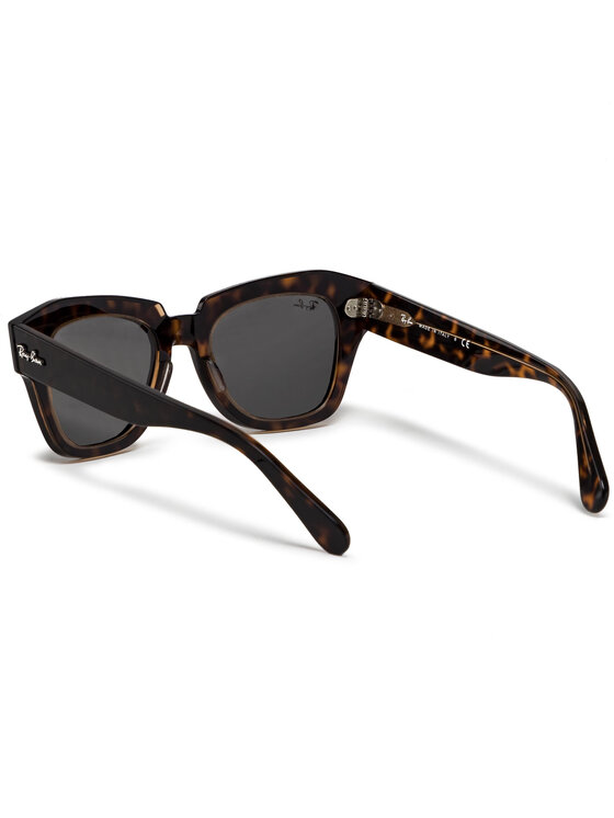 Ray-Ban Ray-Ban Okulary przeciwsłoneczne State Street 0RB2186 1292B1 Brązowy