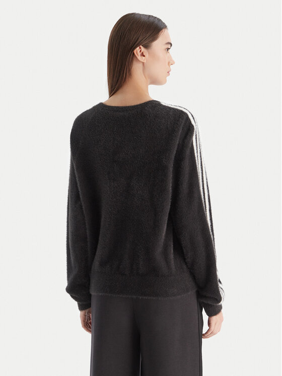 adidas adidas Mikina adicolor Holiday JX7813 Černá Loose Fit