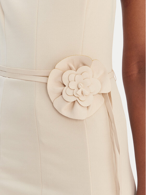 Guess Guess Koktel haljina W6RK0G KC9O0 Bež Regular Fit