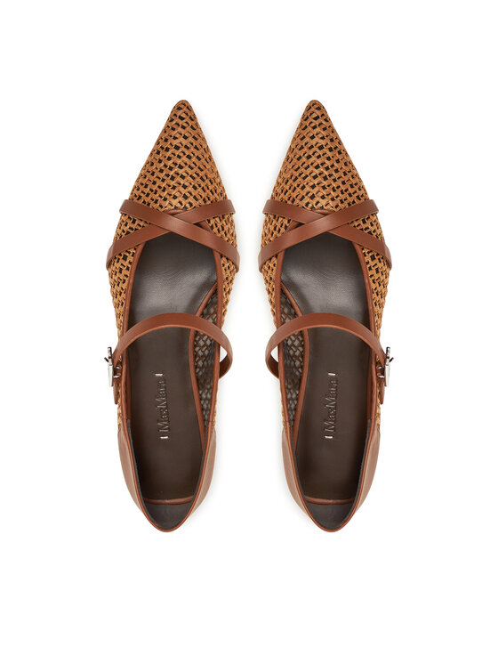 Max Mara Max Mara Balerinke 2514521332600 Smeđa