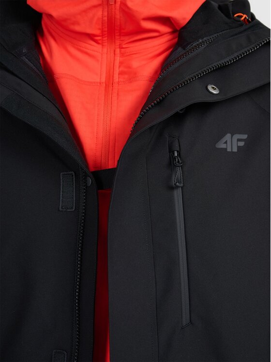 4F 4F Outdoorová bunda 4FRAW25TTJAM1052-20S Čierna Regular Fit