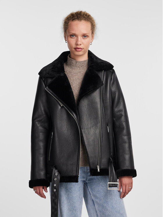 Cappotto in shearling Pieces