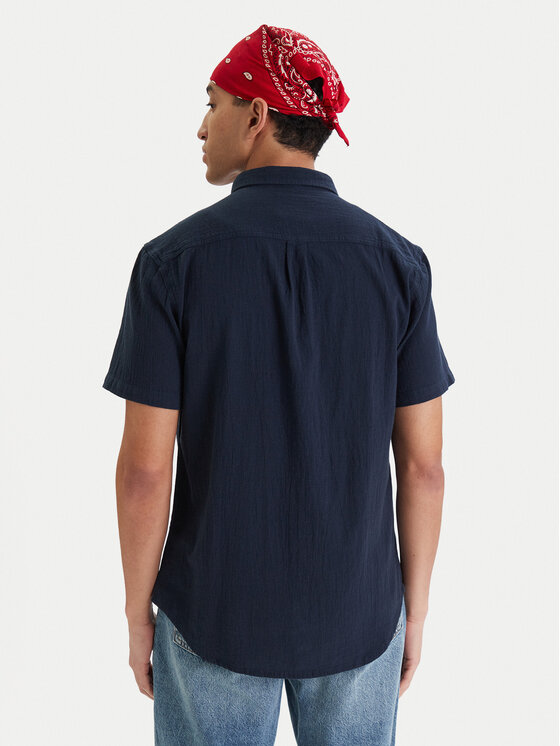 Quiksilver Quiksilver Cămașă Time Box EQYWT04622 Bleumarin Regular Fit