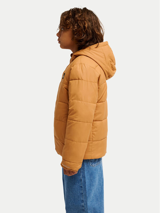 Quiksilver Quiksilver Žieminė striukė Scaly Reversible EQBJK03347 Oranžinė Regular Fit