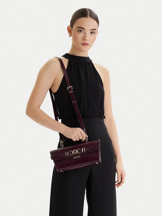 Guess Guess Дамска чанта Cirene HWTG96 68200 Бордо