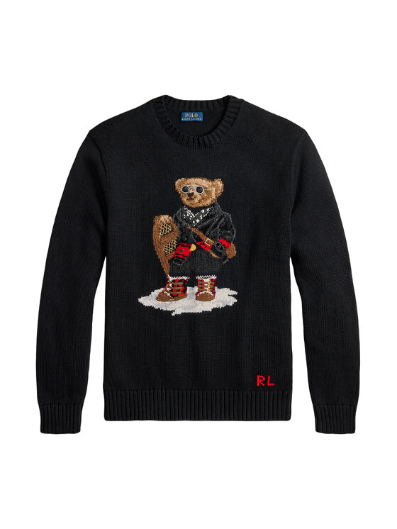 Polo Ralph Lauren Polo Ralph Lauren Džemper 710982140001 Crna Regular Fit