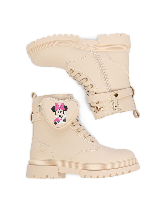 Mickey&Friends Mickey&Friends Šnurovacia obuv CEO-AVO-AW25-130DSTC Béžová