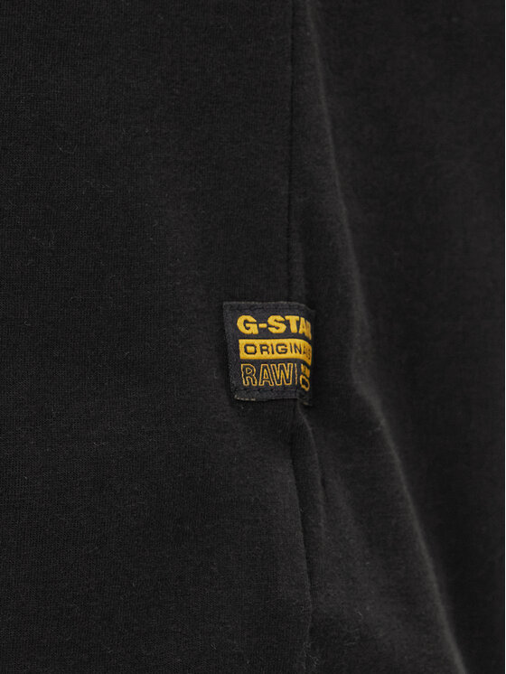 G-Star Raw G-Star Raw T-Shirt Base-S D16411-336-6484 Czarny Regular Fit