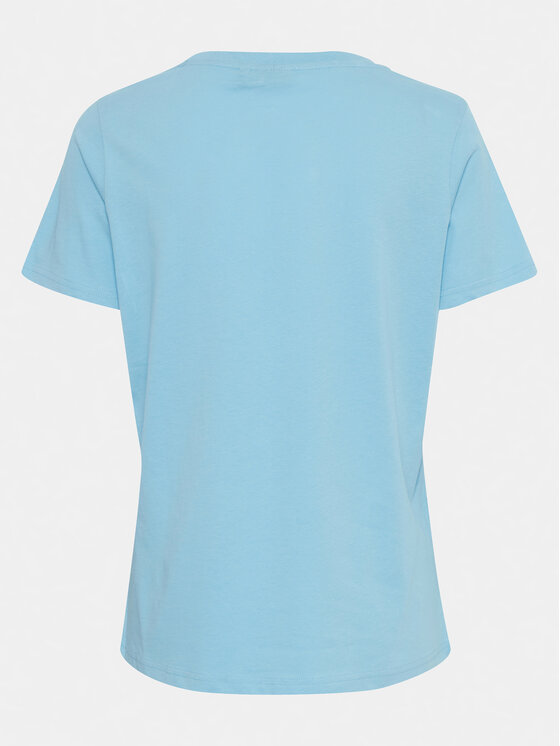 Fransa Fransa T-krekls 20612765 Zils Regular Fit