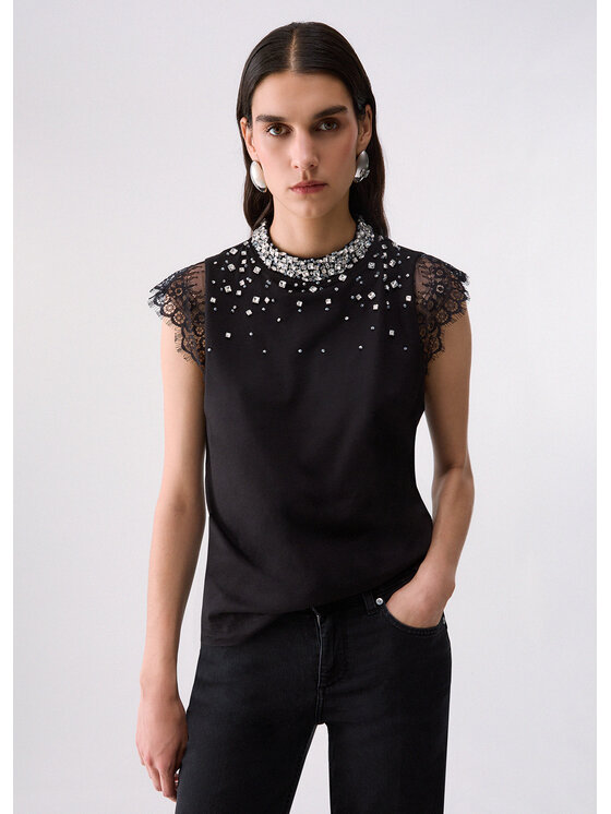 Liu Jo Liu Jo Top CF6142J592322222 Nero Regular Fit