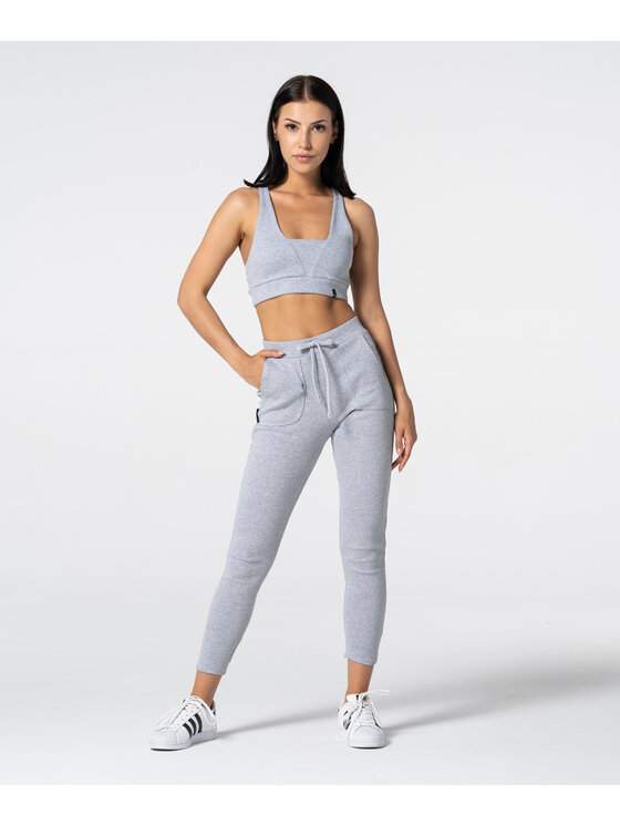 Carpatree Carpatree Biustonosz sportowy MellowRib Szary