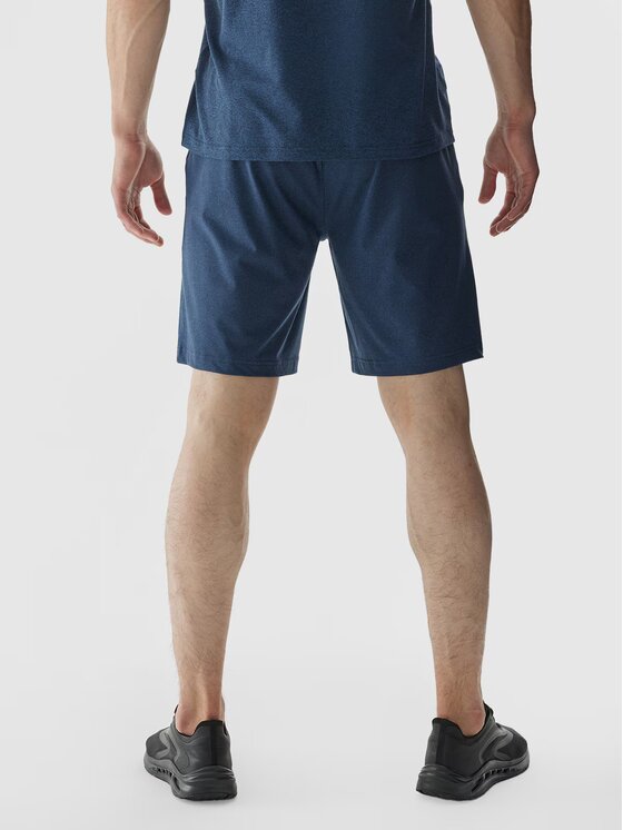 4F 4F Pantaloncini sportivi 4FWAW24TFSHM698-31M Blu Regular Fit