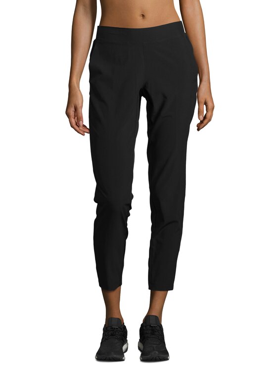 Casall Casall Spodnie damskie Slim Woven Pants Czarny Slim Fit