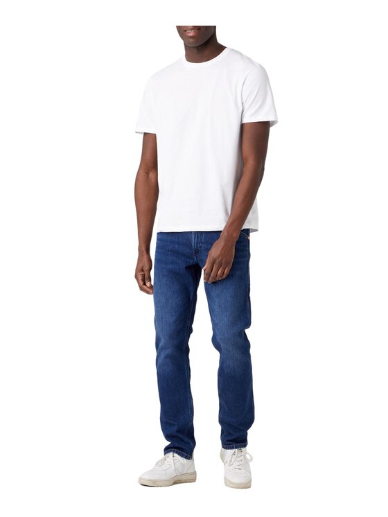 Wrangler Wrangler T-Shirt 2 PACK TEE Szary Regular Fit