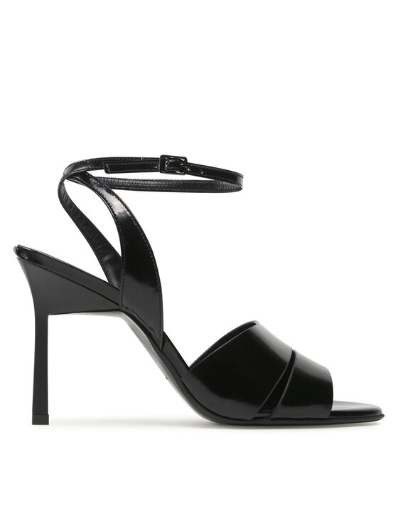 Sandale Calvin Klein Geo Stil Sandal 90Hh HW0HW01462 Negru