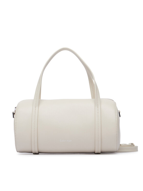 Calvin Klein Geantă Foil Logo Small Duffle Bag LV04F3663G Crem