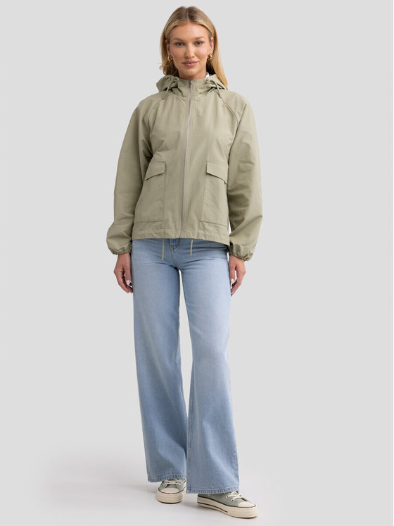 BIG STAR BIG STAR Kurtka przejściowa NORRIKA_300_130 Zielony Comfort Fit