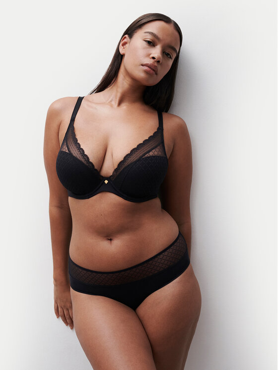 Chantelle Chantelle Klasiskās biksītes Norah Chic C16M40 Melns