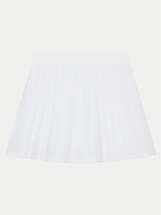 Lacoste Lacoste Πλισέ φούστα JJ7341 Λευκό Regular Fit