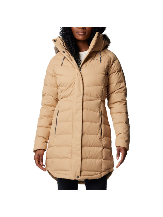 Kurtka przejściowa Columbia, Rozmiar L, Beżowy, Columbia Belle Isle II Mid Down Jacket