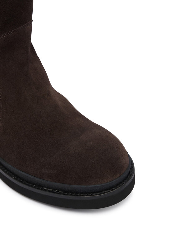 BOSS BOSS Čizme Eleri 50573110 Tamno smeđa
