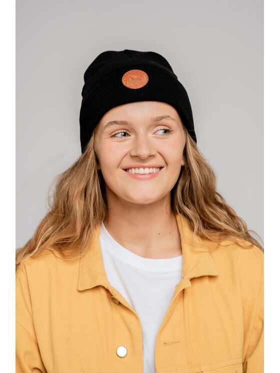 Kabak Kabak Czapka klasyczna beanie Czarny