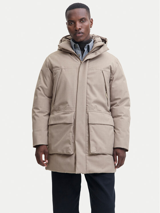 Jack & Jones Jack & Jones Zimní bunda Cmoon 12284883 Béžová Regular Fit