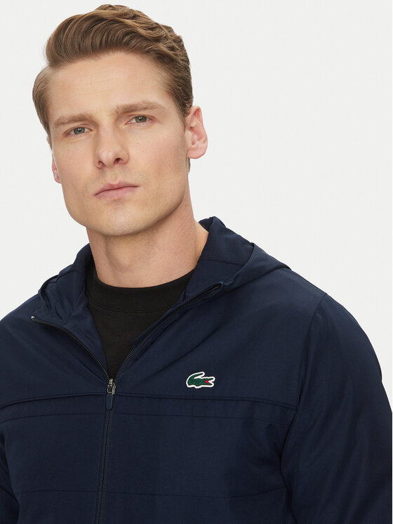 Lacoste Lacoste Bunda pro přechodné období BH3466 Tmavomodrá Regular Fit