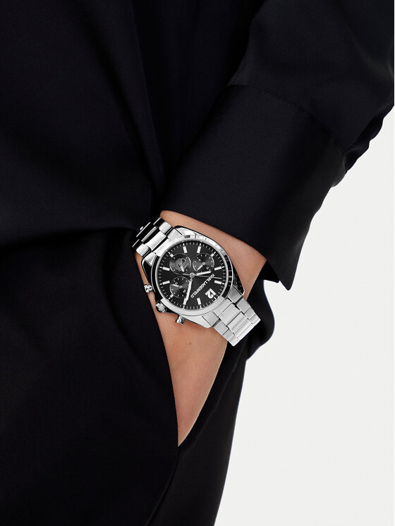 KARL LAGERFELD KARL LAGERFELD Ročna ura R0553101504 Srebrna