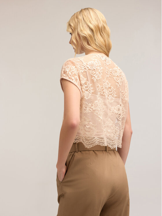 Motivi Motivi Blusa 2802W000747N002 Rosa Regular Fit