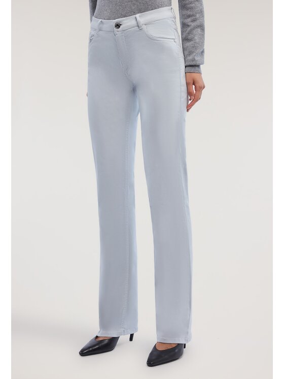 Trussardi Trussardi Spodnie materiałowe P7019100290N037 Szary Slim Fit