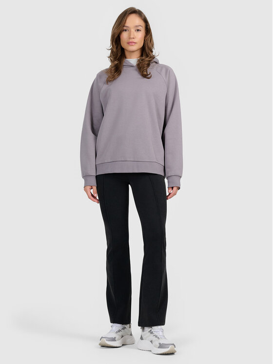 4F 4F Bluza BASIC+ Szary Loose Fit
