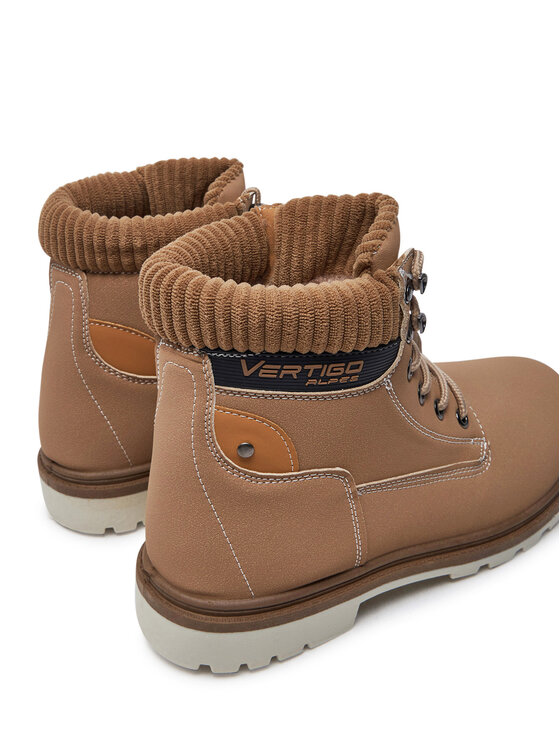 Vertigo Alpes Vertigo Alpes Schnürstiefeletten Castro M Beige