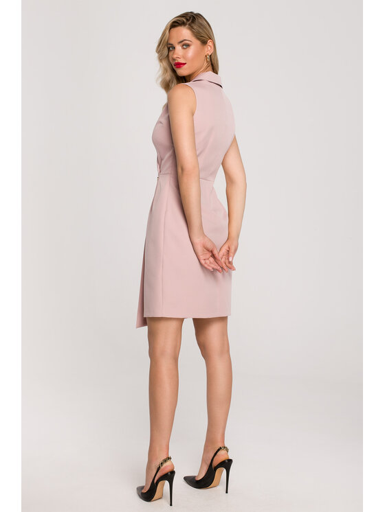 Makover Makover Abito da sera K149 Rosa Regular Fit