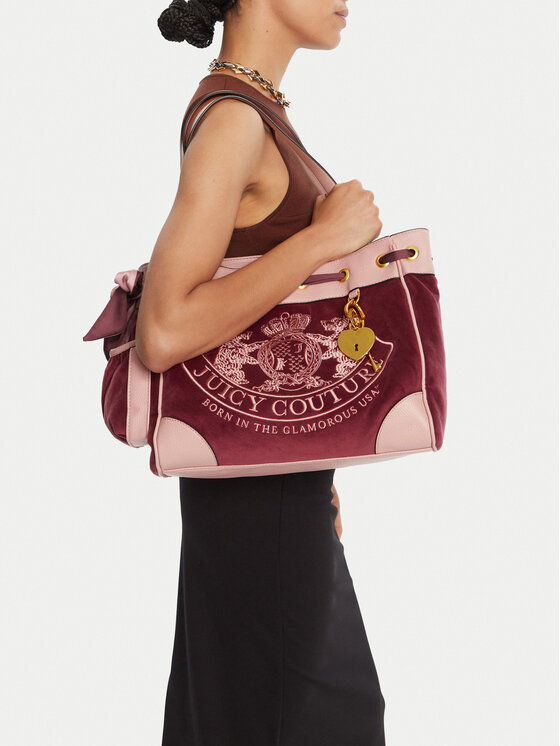 Juicy Couture Juicy Couture Torebka BIJXT8674WZC. Bordowy