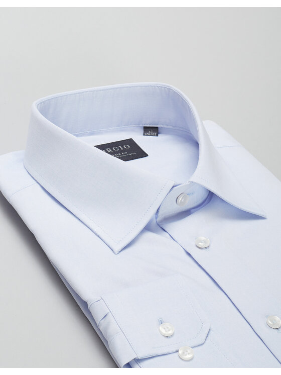 Borgio Borgio Koszula lavello Niebieski Slim Fit