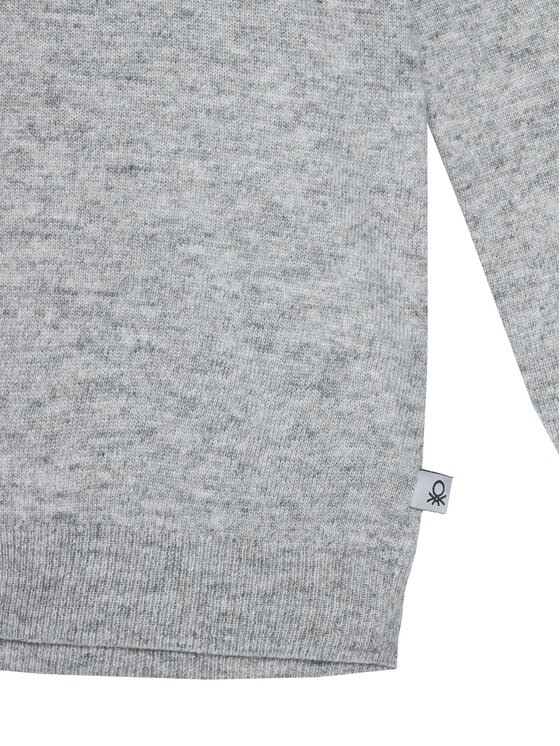 United Colors Of Benetton United Colors Of Benetton Пуловер 106WC108R Сив Regular Fit