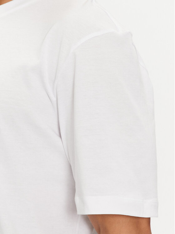 HUGO Hugo T-Shirt Nentryle 50513411 Bílá Relaxed Fit