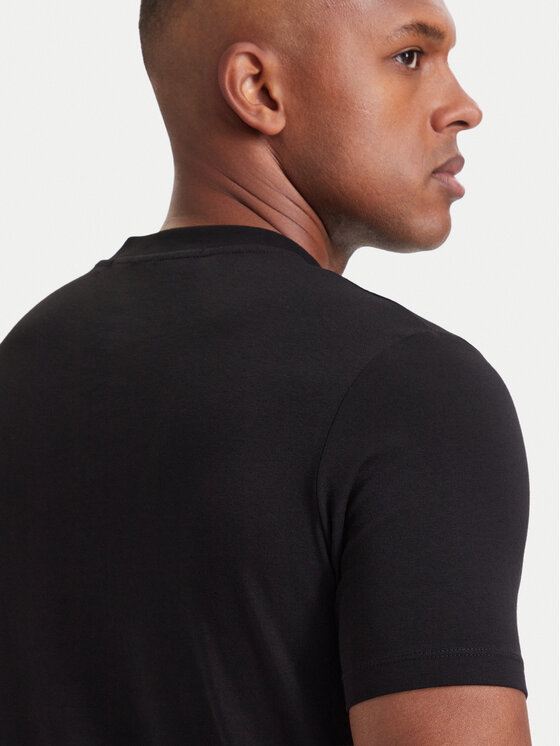 KARL LAGERFELD KARL LAGERFELD Tričko 755040 564235 Čierna Regular Fit