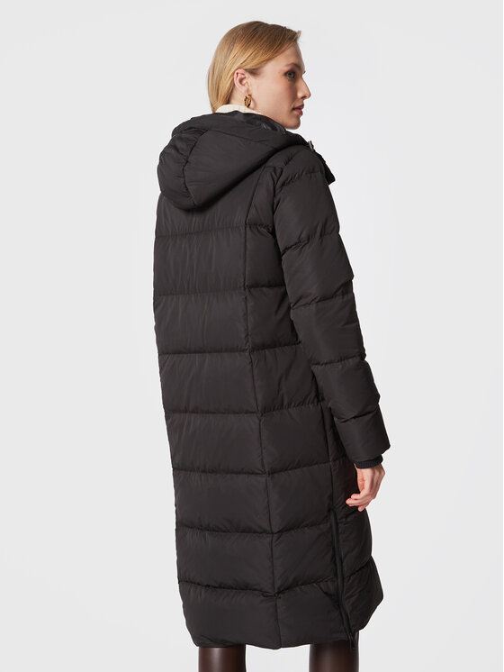 Fransa Fransa Пухено яке Bella 20610818 Черен Regular Fit
