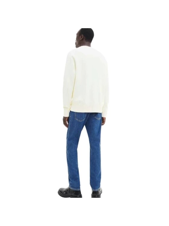 Calvin Klein Calvin Klein Sweter MILANO K10K110714 Écru Regular Fit