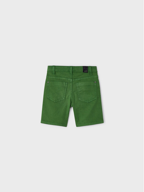 Mayoral Mayoral Шорти от плат 3235 Зелен Regular Fit