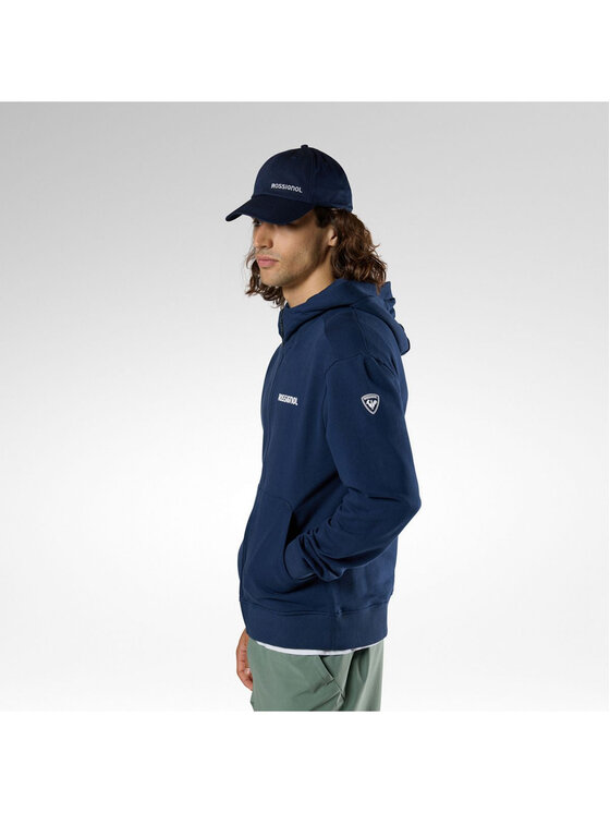 Rossignol Rossignol Bluza M Logo Fzh Granatowy Regular Fit