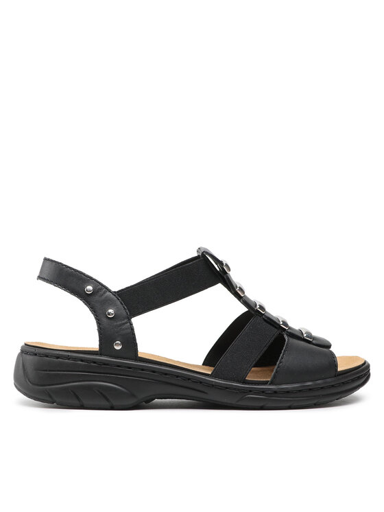 Rieker Rieker Sandalen 64580-00 Schwarz