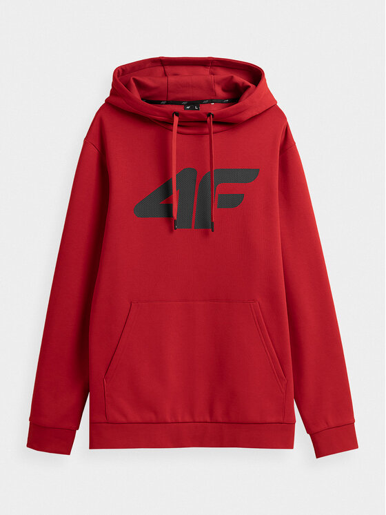 4F 4F Pulóver 4FAW23TSWSM694 Piros Regular Fit